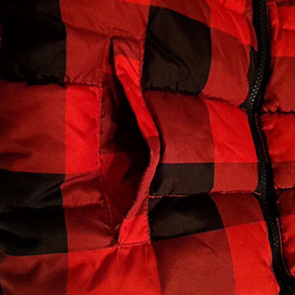 Swiss Tech Toddler Red & Black Plaid Puffer Jacket size 4t - Picture 2 of 11